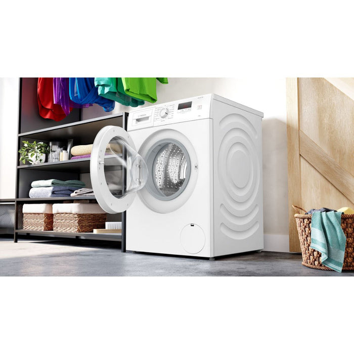 Bosch Series 2 WGE03408GB F/S 8kg 1400rpm Washing Machine - White - Unbeatable Bathrooms