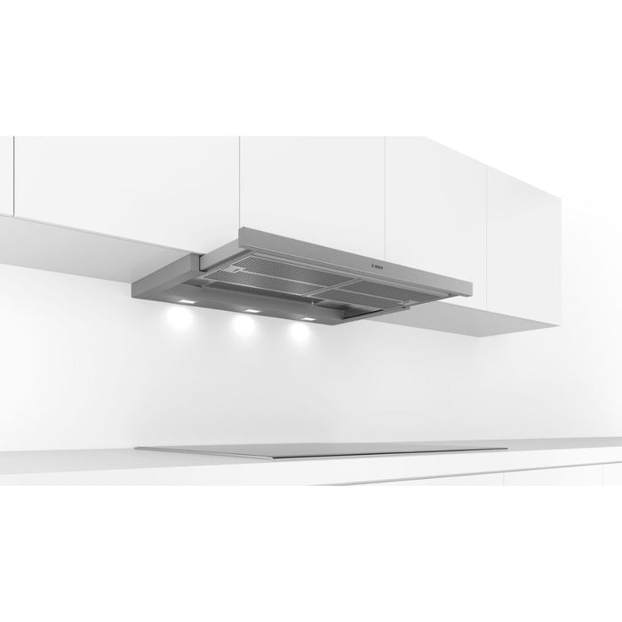 Bosch Series 4 DFS067A51B Telescopic Hood - Metallic Silver - Unbeatable Bathrooms