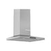 Bosch Series 4 DWQ66DM50B Slim Pyramid Chimney Hood - Brushed Steel - Unbeatable Bathrooms