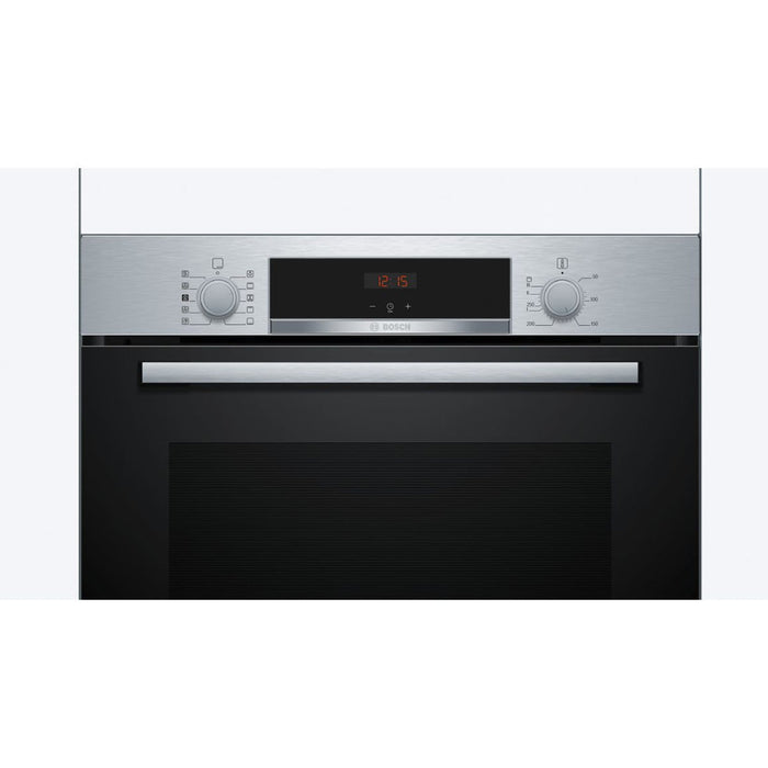 Bosch Series 4 HQA534BS3B Single Electric Oven w/Added Steam - Unbeatable Bathrooms