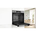 Bosch Series 4 HQA534BS3B Single Electric Oven w/Added Steam - Unbeatable Bathrooms
