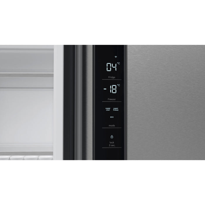 Bosch Series 4 KFN96APEAG F/S NoFrost 4 Door Fridge Freezer - Metallic Silver - Unbeatable Bathrooms