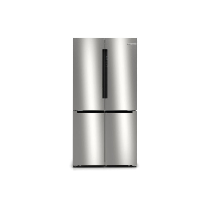 Bosch Series 4 KFN96VPEAG F/S NoFrost 4 Door Fridge Freezer - Metallic Silver - Unbeatable Bathrooms