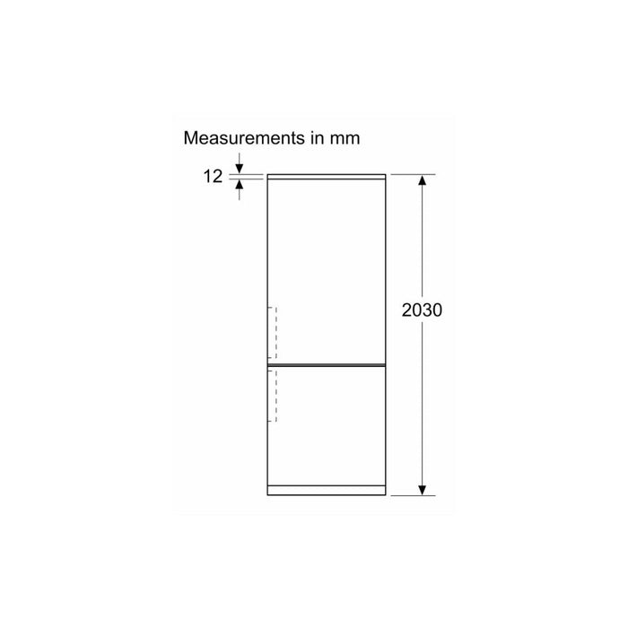 Bosch Series 4 KGN392LAFG F/S Total No Frost 60/40 Fridge Freezer - St/Steel - Unbeatable Bathrooms