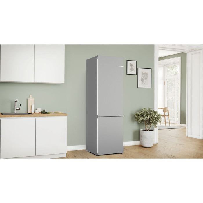 Bosch Series 4 KGN392LAFG F/S Total No Frost 60/40 Fridge Freezer - St/Steel - Unbeatable Bathrooms