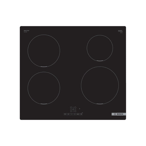 Bosch Series 4 PUE611BB5E 60cm Induction Hob - Black - Unbeatable Bathrooms