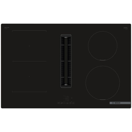 Bosch Series 4 PVS811B16E Venting Induction Hob - Black Glass - Unbeatable Bathrooms