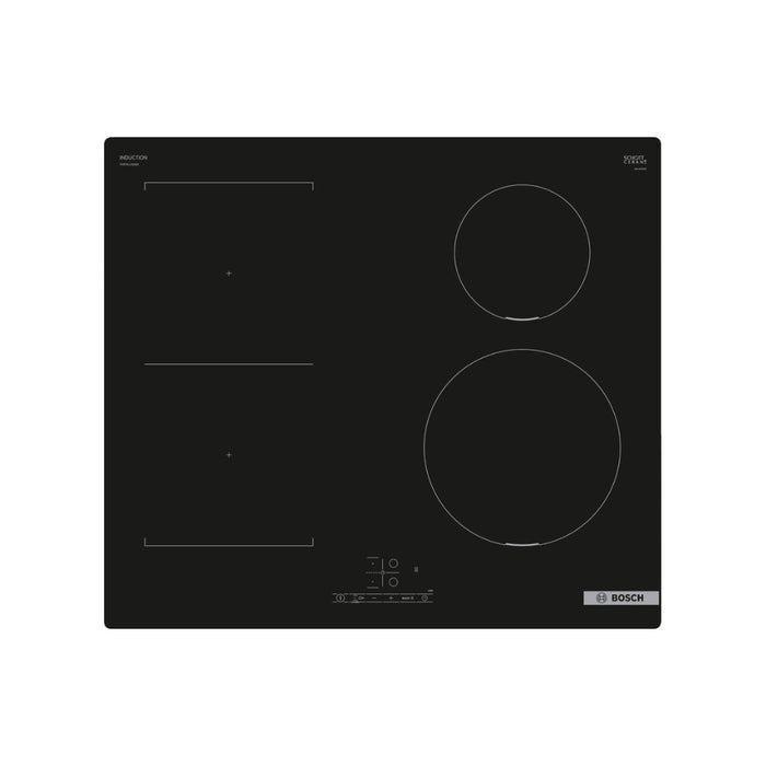Bosch Series 4 PWP611BB5B 60cm Induction Hob - Black Glass - Unbeatable Bathrooms