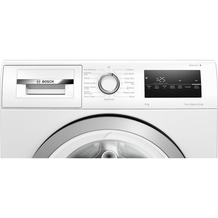 Bosch Series 4 WAN28258GB F/S 8kg 1400rpm Washing Machine - White - Unbeatable Bathrooms