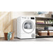 Bosch Series 4 WTH85226GB F/S 8kg Heat Pump Condenser Dryer - White - Unbeatable Bathrooms