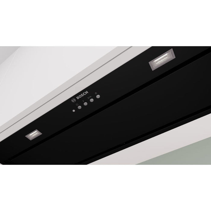 Bosch Series 6 DLN56AC60B Canopy Hood - Black - Unbeatable Bathrooms