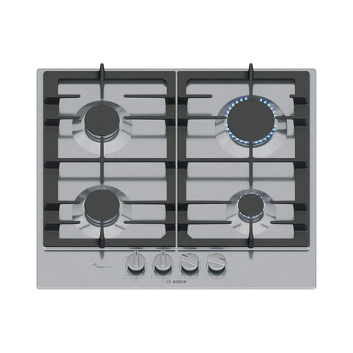 Bosch Series 6 PCP6A5I90 60cm Gas Hob - St/Steel - Unbeatable Bathrooms