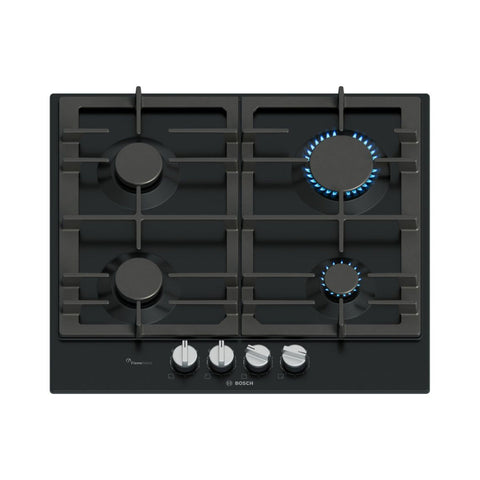 Bosch Series 6 PCP6A6I90 60cm Gas Hob - Black - Unbeatable Bathrooms