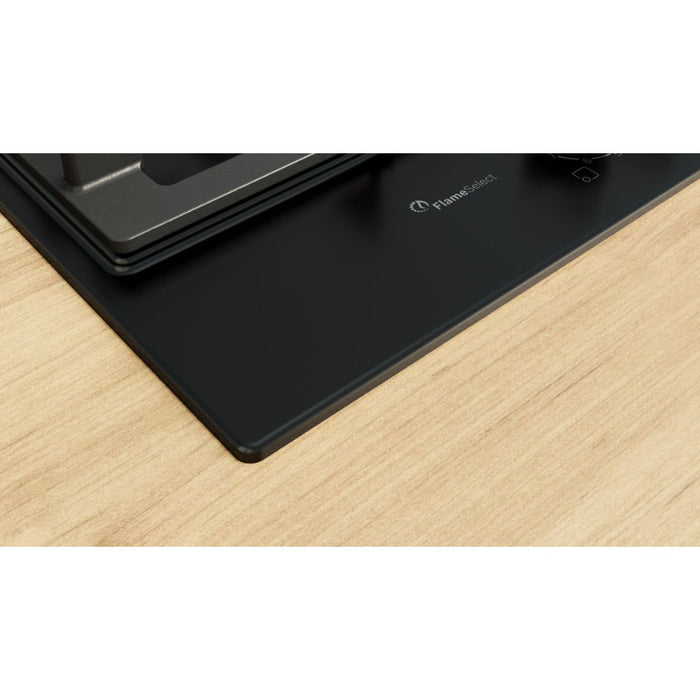 Bosch Series 6 PCP6A6I90 60cm Gas Hob - Black - Unbeatable Bathrooms