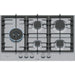 Bosch Series 6 PCS7A5I90 75cm Gas Hob - Brushed Steel - Unbeatable Bathrooms