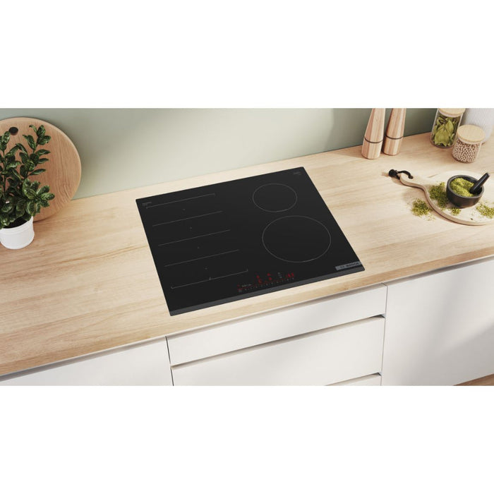 Bosch Series 6 PIX631HC1E 60cm Induction Hob - Black - Unbeatable Bathrooms
