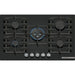 Bosch Series 6 PPQ7A6I40 75cm Gas Hob - Black - Unbeatable Bathrooms