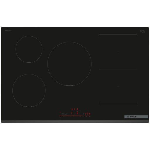 Bosch Series 6 PVW831HB1E 80cm Induction Hob - Black - Unbeatable Bathrooms