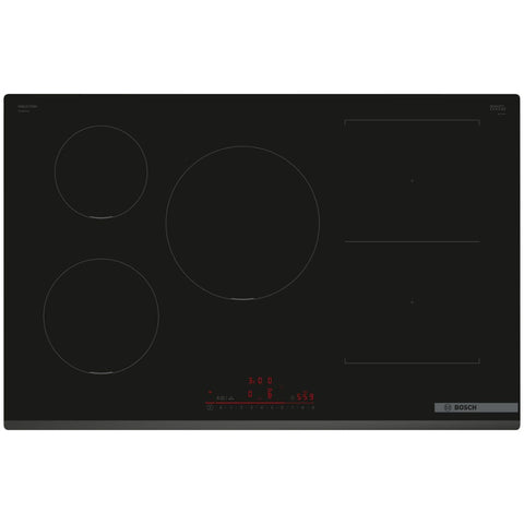 Bosch Series 6 PVW831HB1E 80cm Induction Hob - Black - Unbeatable Bathrooms