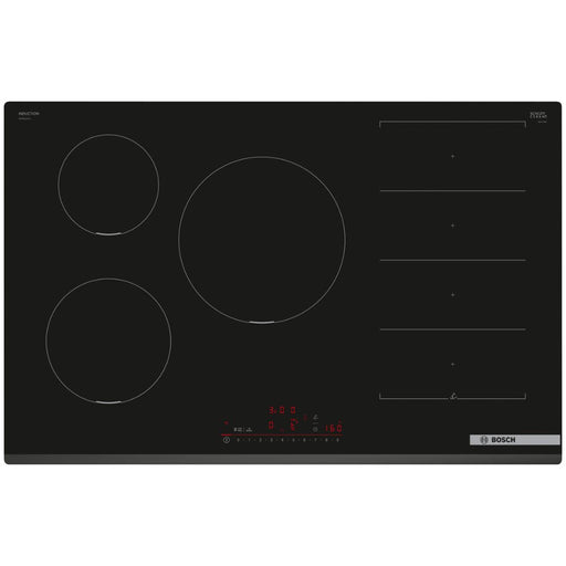 Bosch Series 6 PXV831HC1E 80cm Induction Hob - Black - Unbeatable Bathrooms