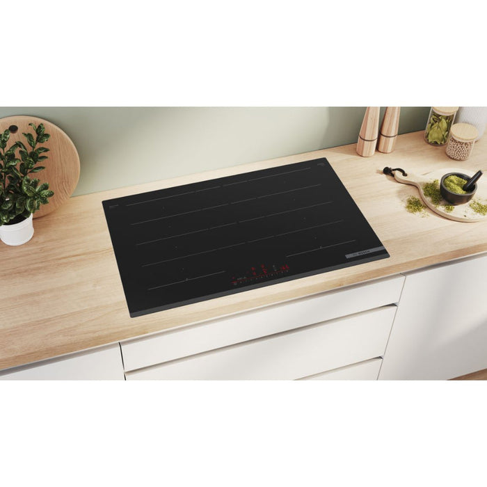 Bosch Series 6 PXY83KHC1E 80cm Induction Hob - Black - Unbeatable Bathrooms