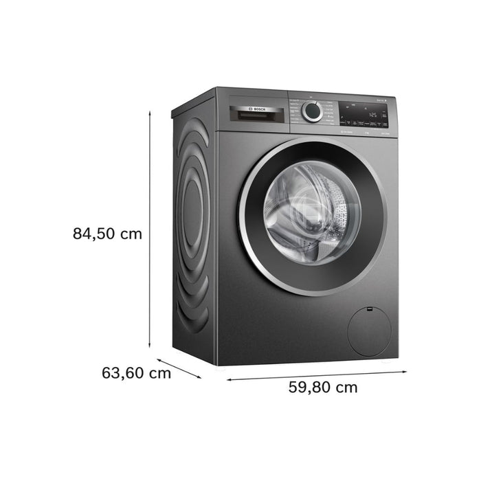 Bosch Series 6 WGG244ZCGB F/S 9kg 1400rpm Washing Machine - Graphite - Unbeatable Bathrooms