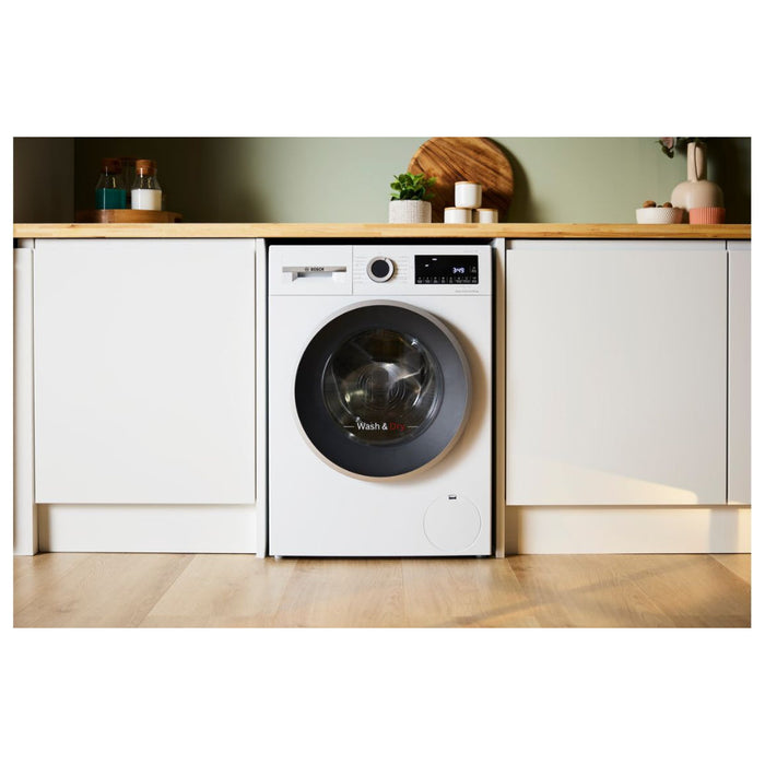 Bosch Series 6 WNG25401GB F/S 10.5/6kg 1400rpm Washer Dryer - White - Unbeatable Bathrooms