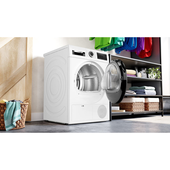 Bosch Series 6 WPG23108GB F/S 8kg Condenser Dryer - White - Unbeatable Bathrooms
