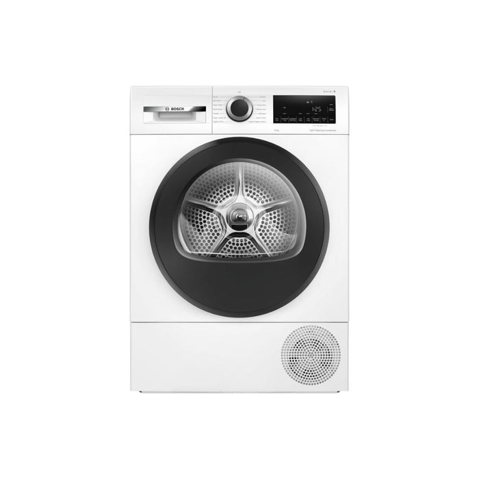 Bosch Series 6 WQG24502GB F/S 9kg Heat Pump Condenser Dryer - White - Unbeatable Bathrooms