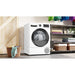 Bosch Series 6 WQG245A0GB F/S 9kg Heat Pump Condenser Dryer - White - Unbeatable Bathrooms