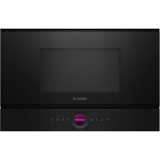 Bosch Series 8 BFL7221B1B B/I 900W Microwave - Black - Unbeatable Bathrooms