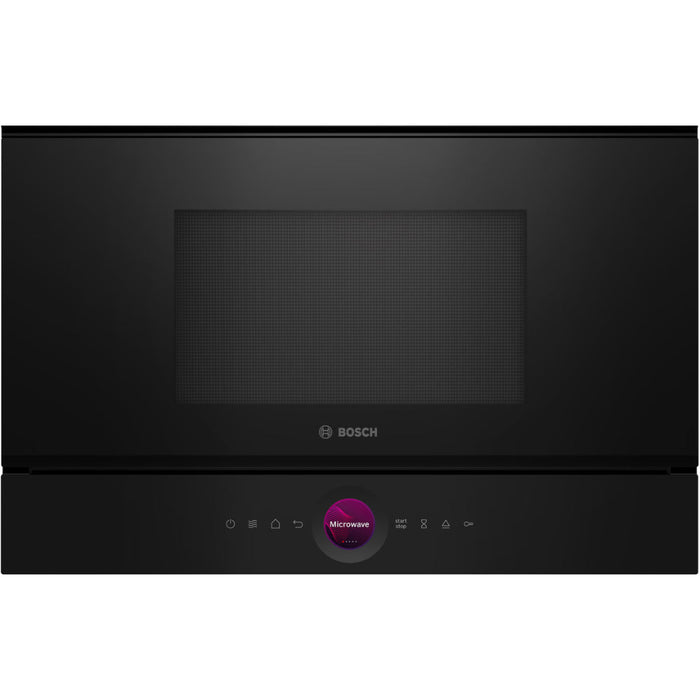 Bosch Series 8 BFL7221B1B B/I 900W Microwave - Black - Unbeatable Bathrooms