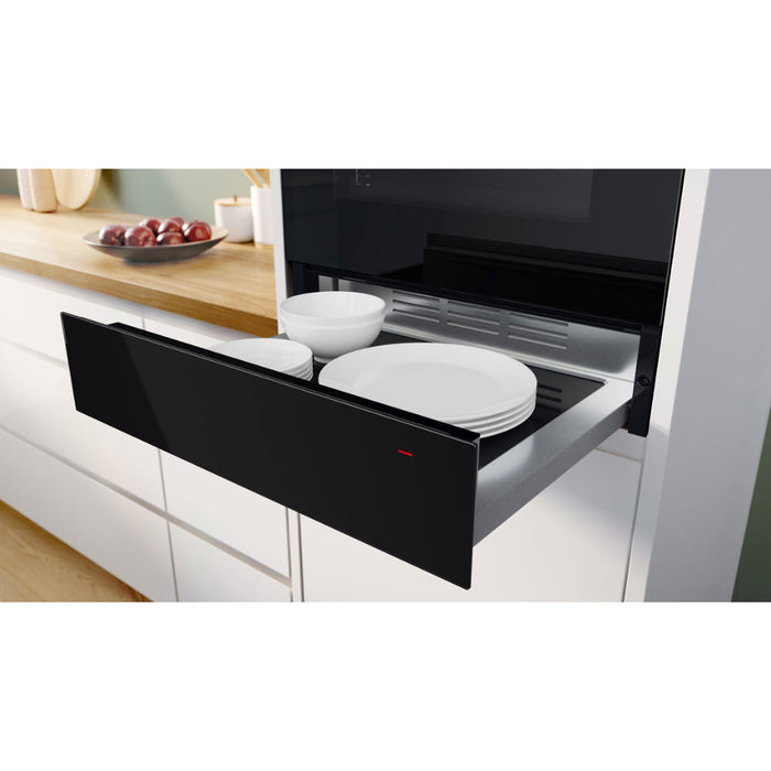 Bosch Series 8 BIC7101B1B 14cm Warming Drawer - Black - Unbeatable Bathrooms