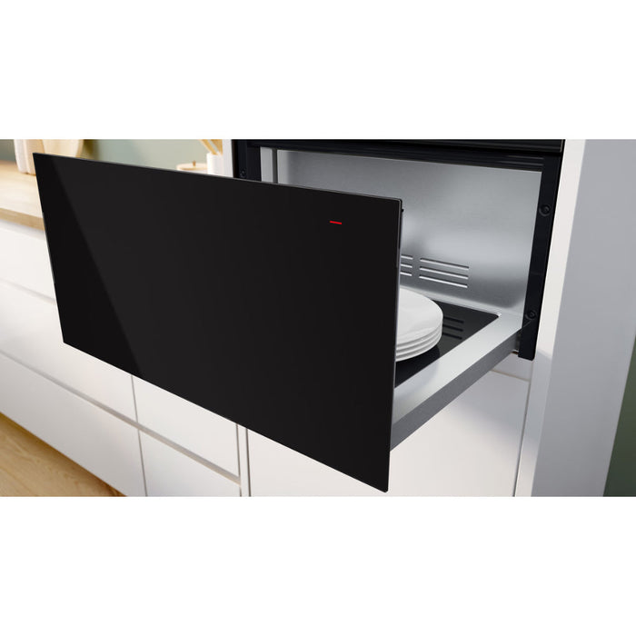 Bosch Series 8 BID7101B1B 29cm Warming Drawer - Black - Unbeatable Bathrooms