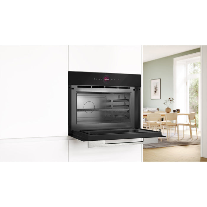 Bosch Series 8 CEG732XB1B B/I 1000W Combination Microwave & Grill - Black - Unbeatable Bathrooms