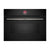 Bosch Series 8 CMG7241B1B Compact Electric Oven & Microwave - Black - Unbeatable Bathrooms