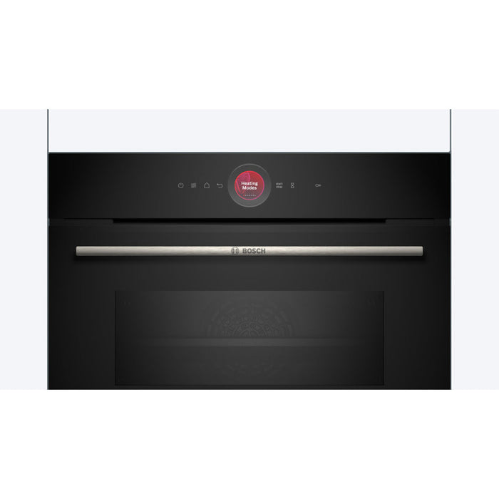 Bosch Series 8 CMG7241B1B Compact Electric Oven & Microwave - Black - Unbeatable Bathrooms