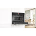 Bosch Series 8 CMG7241B1B Compact Electric Oven & Microwave - Black - Unbeatable Bathrooms