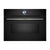 Bosch Series 8 CMG7361B1B Compact Electric Oven & Microwave - Black - Unbeatable Bathrooms