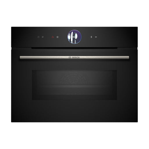 Bosch Series 8 CMG7761B1B Compact Pyrolytic Oven & Microwave - Black - Unbeatable Bathrooms