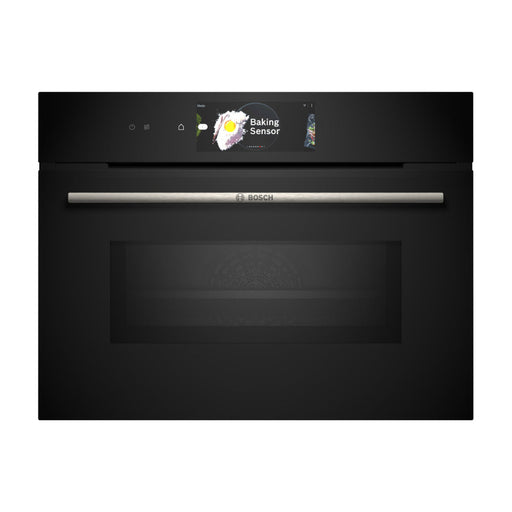 Bosch Series 8 CMG778NB1 Compact Pyrolytic Oven & Microwave - Black - Unbeatable Bathrooms