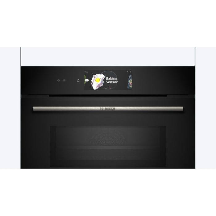 Bosch Series 8 CMG778NB1 Compact Pyrolytic Oven & Microwave - Black - Unbeatable Bathrooms