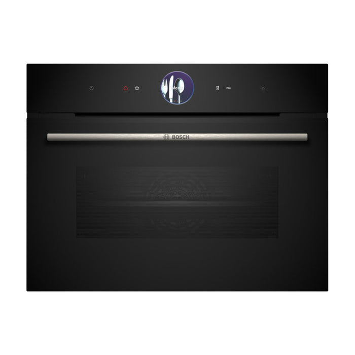 Bosch Series 8 CSG7361B1 Compact Steam Oven - Black - Unbeatable Bathrooms