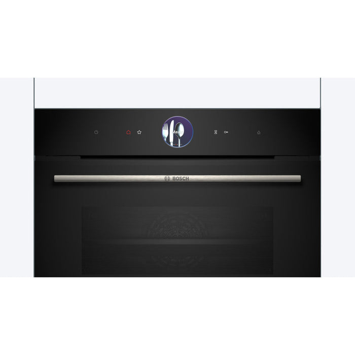 Bosch Series 8 CSG7361B1 Compact Steam Oven - Black - Unbeatable Bathrooms