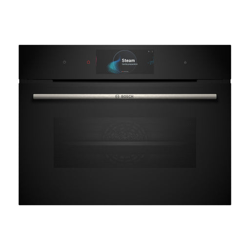 Bosch Series 8 CSG7584B1 Compact Steam Oven - Black - Unbeatable Bathrooms