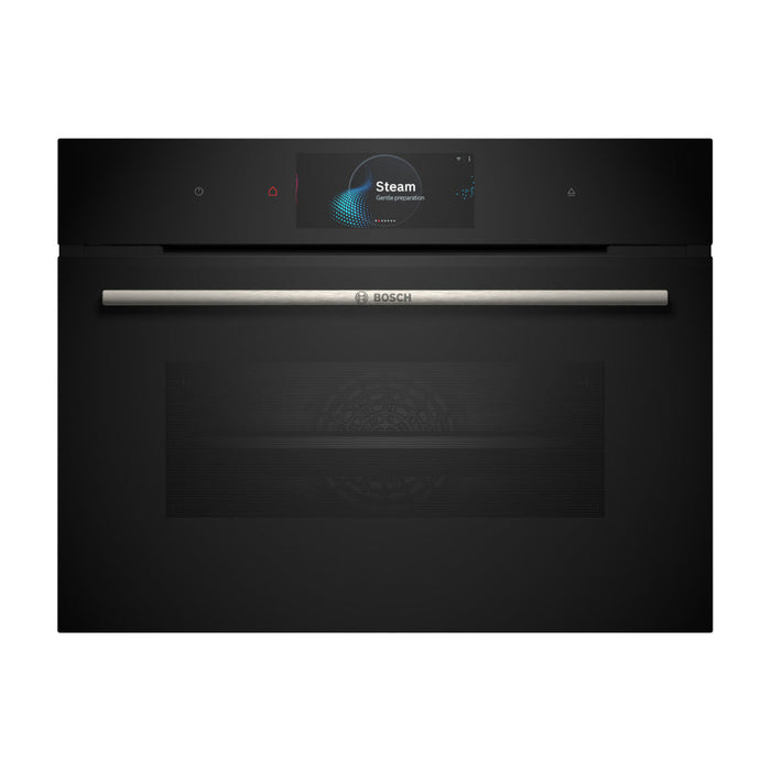 Bosch Series 8 CSG7584B1 Compact Steam Oven - Black - Unbeatable Bathrooms
