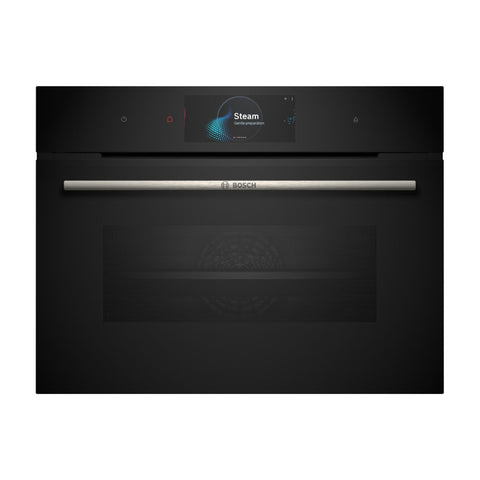 Bosch Series 8 CSG7584B1 Compact Steam Oven - Black - Unbeatable Bathrooms