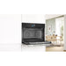 Bosch Series 8 CSG7584B1 Compact Steam Oven - Black - Unbeatable Bathrooms