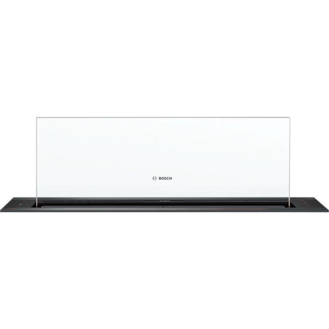 Bosch Series 8 DDW88MM60B 80cm Downdraft Hood - Black & Clear Glass - Unbeatable Bathrooms
