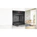 Bosch Series 8 HBG7341B1B Single Electric Oven - Black - Unbeatable Bathrooms